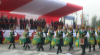 Nuestros alumnos de la banda desfilando con disciplina representando a su InstituciÃ³n.